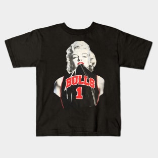 Marilyn Monroe Chicago Number One NBA Kids T-Shirt